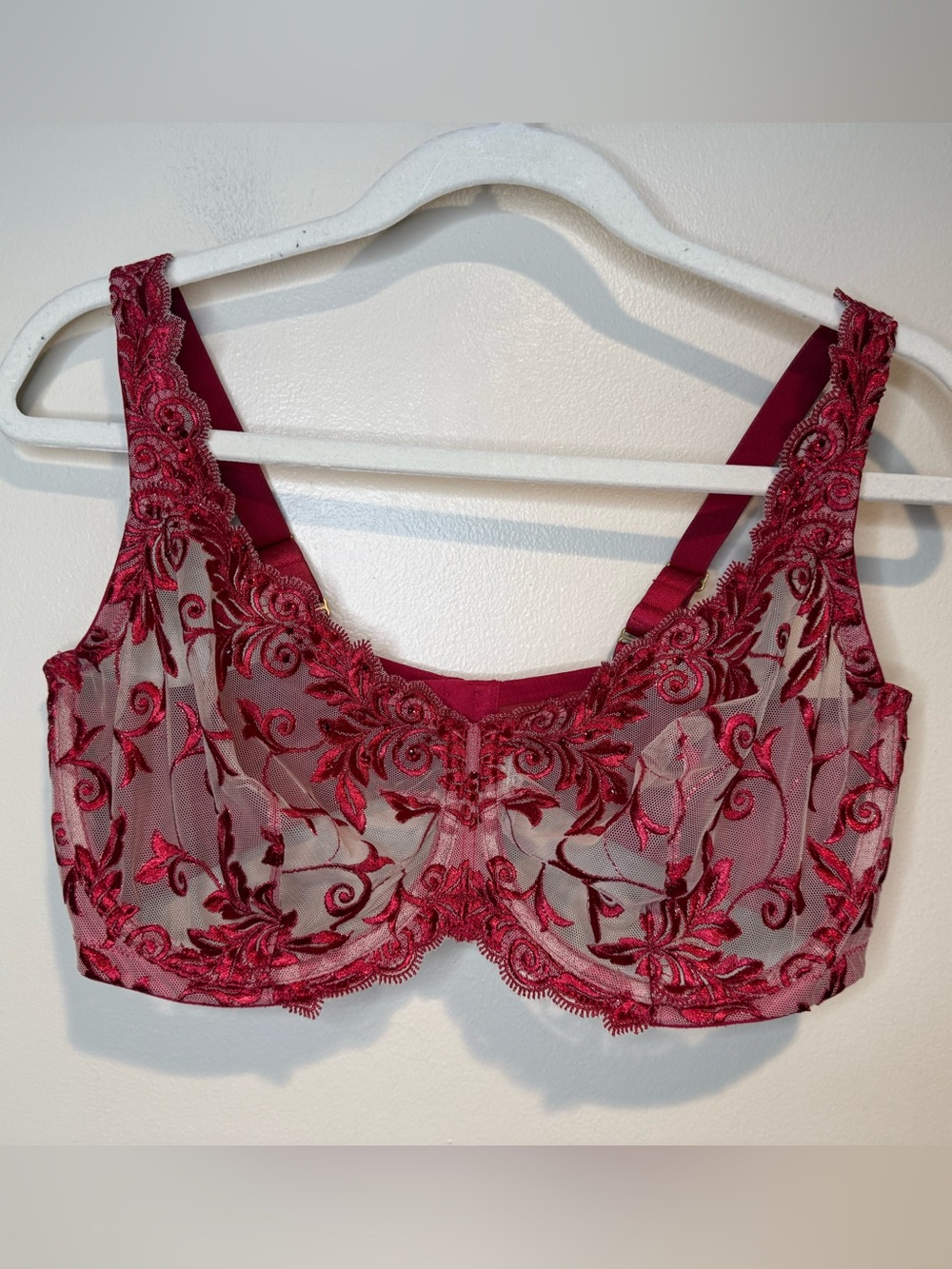 Soma Sensous Lace Unlined Bra 40DD 40E